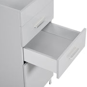 Harper Salon Station Cabinet Gray DIR