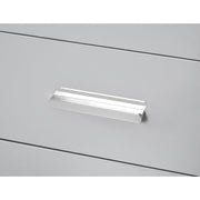 Harper Salon Station Cabinet Gray DIR