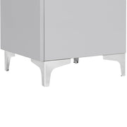 Harper Salon Station Cabinet Gray DIR