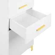 Harper Salon Station Cabinet White DIR