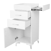 Harper Salon Station Cabinet White DIR