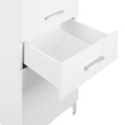 Harper Salon Station Cabinet White DIR