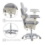 Hazel Ergonomic Microscope Chair - Fully Adjustable