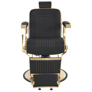 BarberPub Reclining Barber Chair, Hydraulic Styling Salon Chair for Hair Stylist 8334