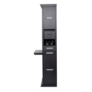 SIENA Single Sided Styling Station Matte Black AGS Beauty