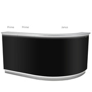 Janus LED Illuminated Reception Desk - Combination DIR