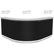 Janus LED Illuminated Reception Desk - Combination DIR