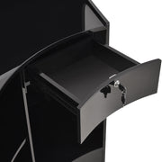 Janus LED Illuminated Reception Desk - Combination DIR