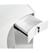 Janus Combination - LED Illuminated Curved Reception Desk