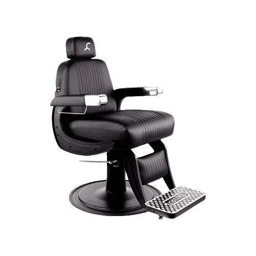 BLACKED-OUT Cobalt Omega Barber Chair