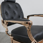 Knockout Rose Gold Barber Chair