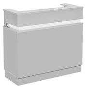 Langara LED Lighting Reception Desk Gray DIR