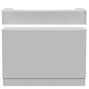 Langara LED Lighting Reception Desk Gray DIR