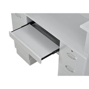 Langara LED Lighting Reception Desk Gray DIR