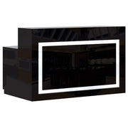 Lume Reception Desk in Black Whale Spa