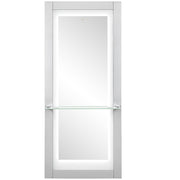 Luna LED Lighted Hair Salon Station and Wall Mirror
