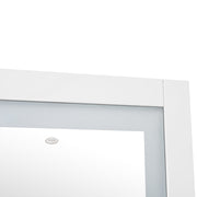 Luna LED Lighted Hair Salon Station and Wall Mirror