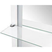 Luna LED Lighted Hair Salon Station and Wall Mirror