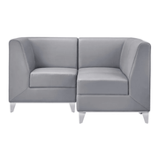 Magic Cubo Waiting Bench - 3 Seats Grey DIR