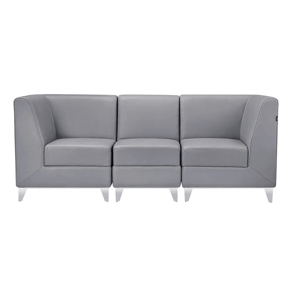 Magic Cubo Waiting Bench - 3 Seats Grey DIR