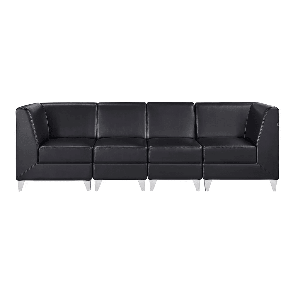 Magic Cubo Waiting Bench - 4 Seats Black DIR