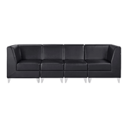 Magic Cubo Waiting Bench - 4 Seats Black DIR