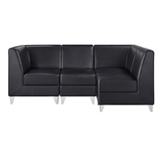 Magic Cubo Waiting Bench - 4 Seats Black DIR