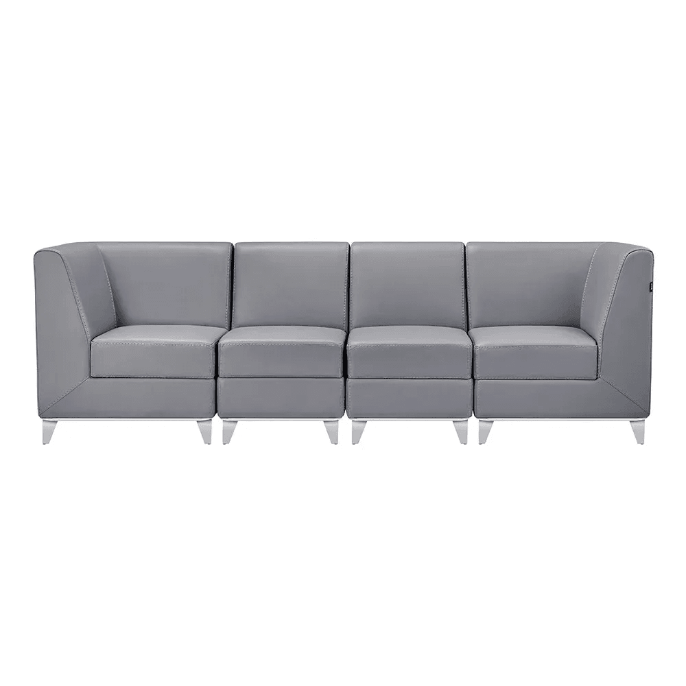 Magic Cubo Waiting Bench - 4 Seats Grey DIR