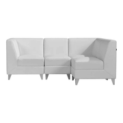 Magic Cubo Waiting Bench - 4 Seats White DIR
