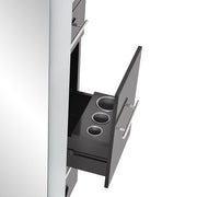 Magic Single LED Lighted Styling Station Black DIR