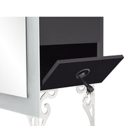 Magic Single LED Lighted Styling Station Black DIR