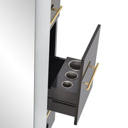 Magic Single LED Lighted Styling Station Black DIR