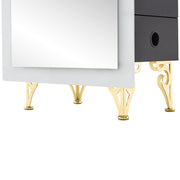 Magic Single LED Lighted Styling Station Black DIR