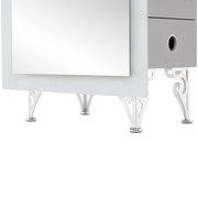 Magic Single LED Lighted Styling Station Silver Gray DIR