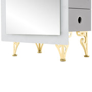 Magic Single LED Lighted Styling Station Silver Gray DIR