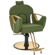 BarberPub Barber Chair for Hair Stylist, All Purpose Reclining Salon Hair Chair 9578