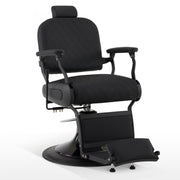 BarberPub All Purpose Barber Chair With Headrest, Reclining Swivel Salon Chair 9453
