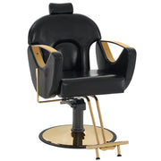 BarberPub Barber Chair for Hair Stylist, All Purpose Reclining Salon Hair Chair 9578