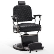 BarberPub All Purpose Barber Chair With Headrest, Reclining Swivel Salon Chair 9453