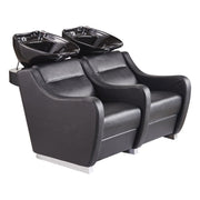 Majestic Double Seats Shampoo Chair – Space-Saving Salon Solution