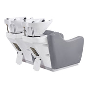 Majestic Double Seats Shampoo Chair – Space-Saving Salon Solution
