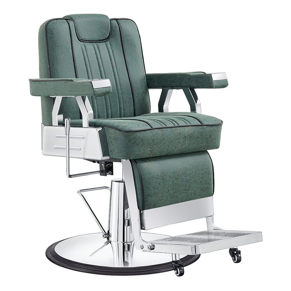 Majesty Antique Barbershop Chairs Vintage Green DIR