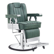 Majesty Antique Barbershop Chairs Vintage Green DIR