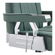 Majesty Antique Barbershop Chairs Vintage Green DIR