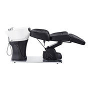Maximus Full Recline Shampoo Black Unit With Rotating Seat