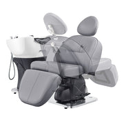 Maximus Spa Salon Reclining Shampoo Bed with Rotating Seat