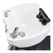 Maximus Full Recline Shampoo Grey Unit With Rotating Seat
