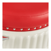Mikado Barber Chair Red DIR