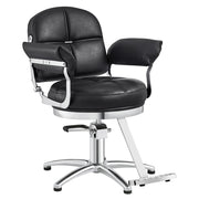 Milano Salon Hairdressing Styling Chair Black DIR