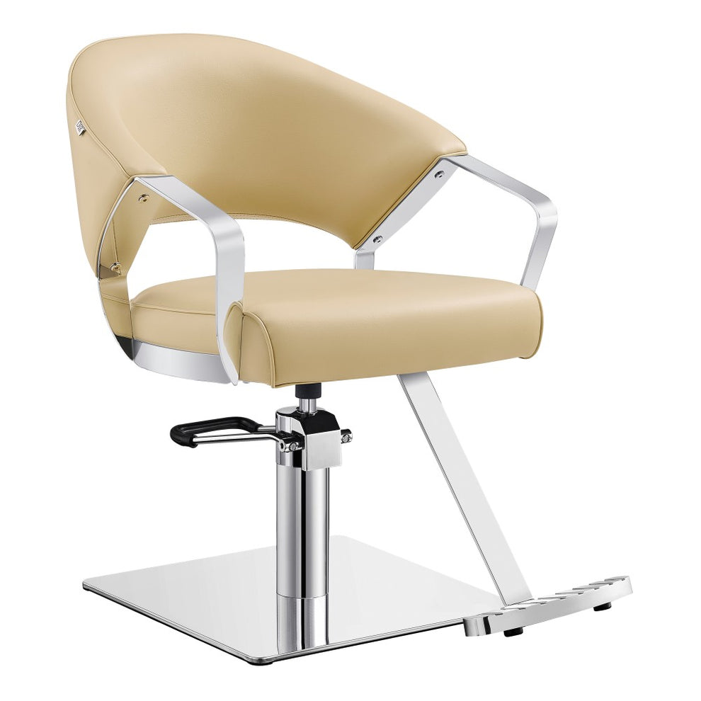 Mirage Hydraulic Salon Chair Beige DIR